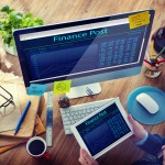 Finance Post Digital Device Internet Wireless Searching Concept
