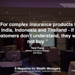 2016 Box Banner Toni Fung Quote 2 at Bancassurance Summit 2016 SG April