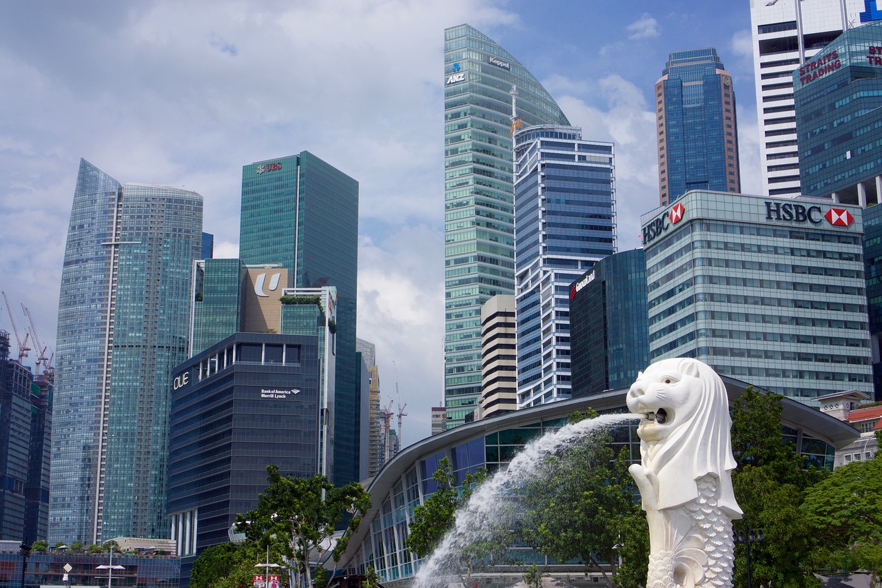 Singapore Financial District 2016 Dec 1