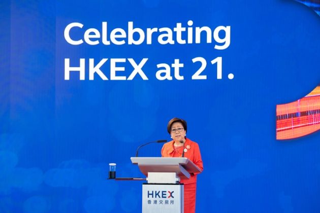 HKEX 21st Anniversary Chairman Laura M Cha 630x420