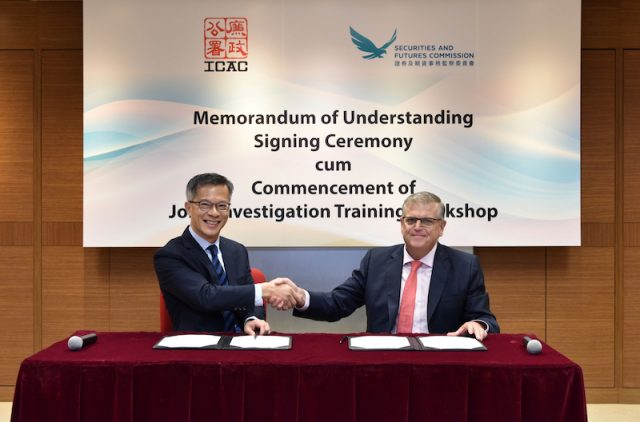Hong Kong SFC & ICAC
