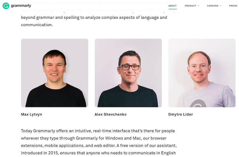 Grammerly Founders