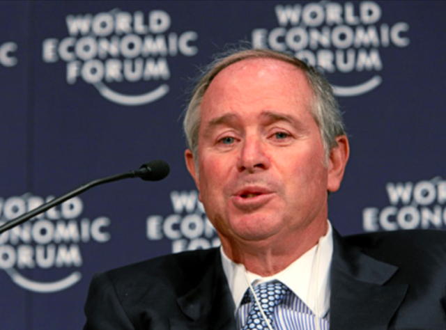 Blackstone Chairman & CEO Stephen Schwarzman