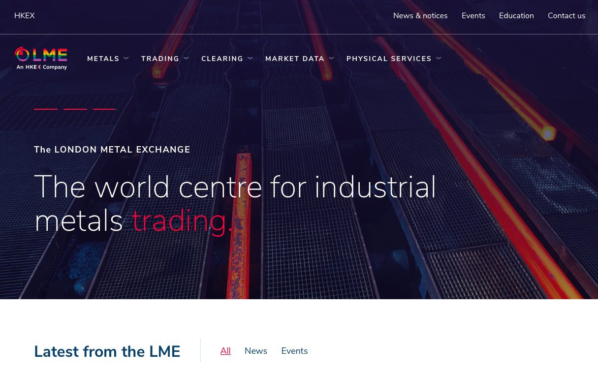 LME Lead  London Metal Exchange