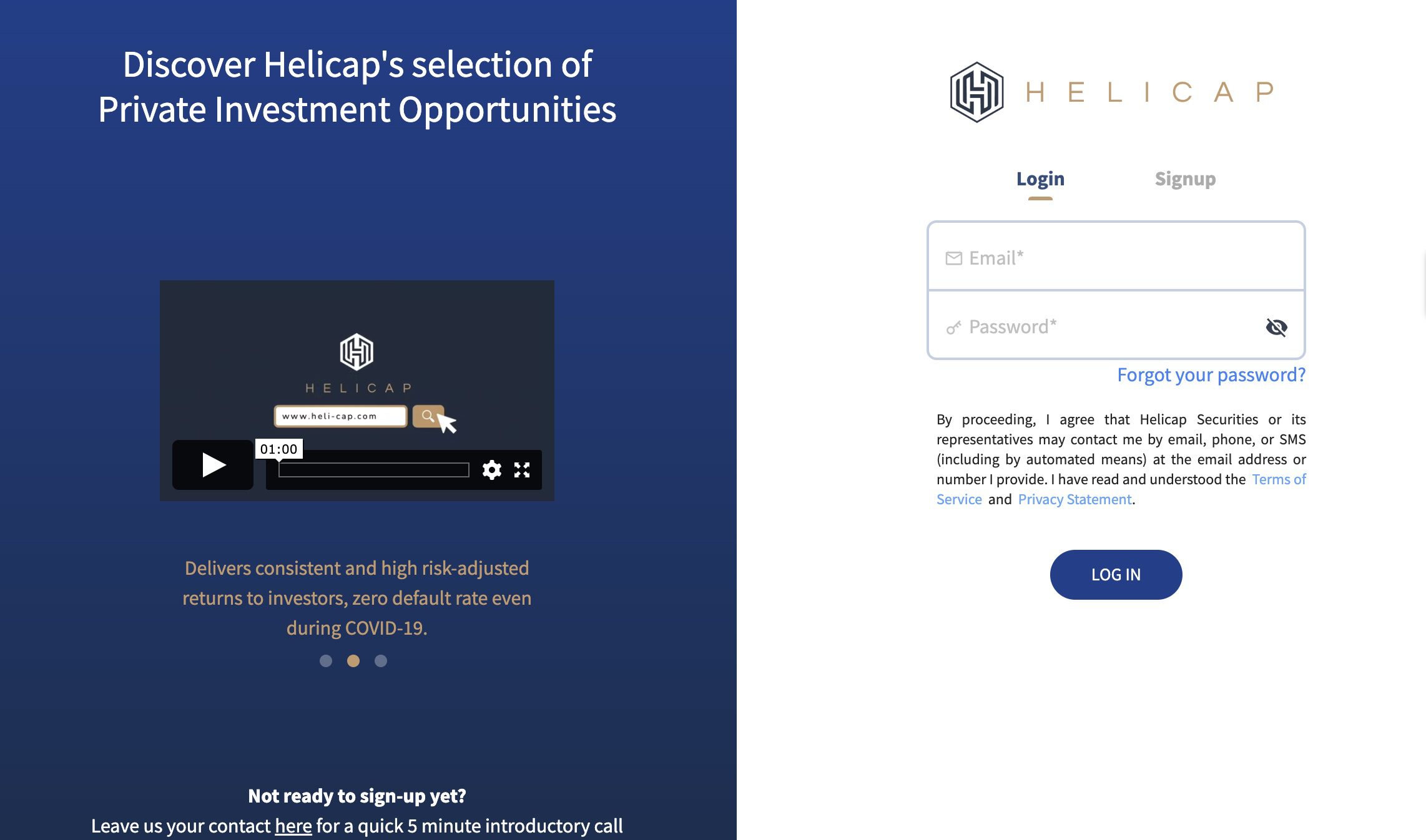 Helicap Platform