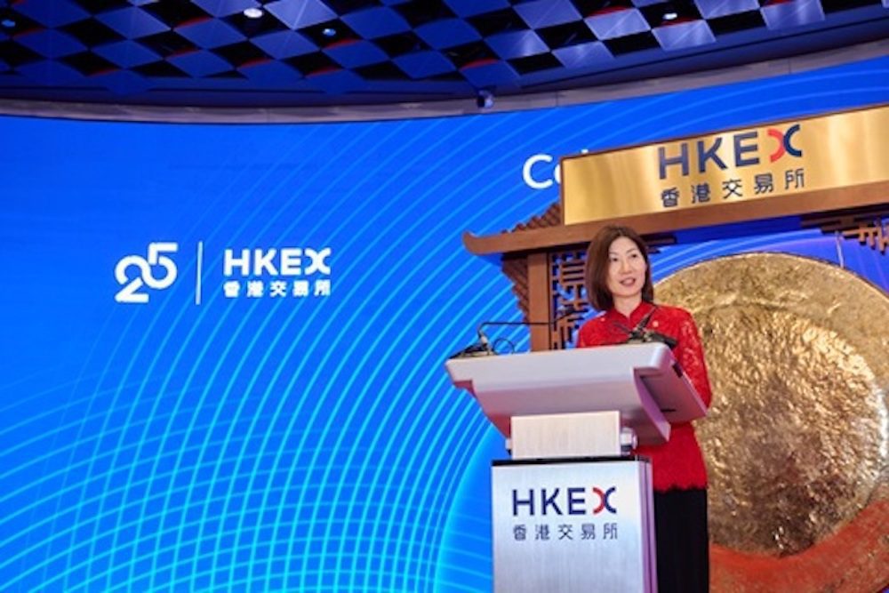 Hong Kong Exchange (HKEX) 25th Anniversary CEO Bonnie Y Chan