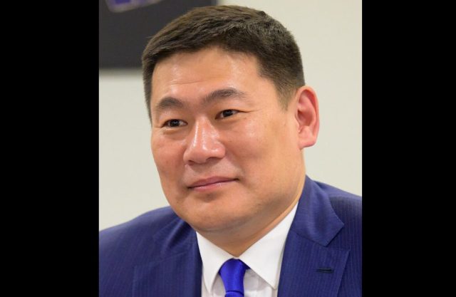 Mongolia Prime Minister Luvsannamsrain Oyun-Erdene