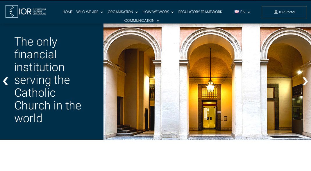 Vatican Bank (Institute for Works of Religion)