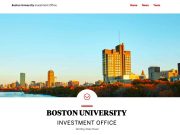 Boston University Investment Office