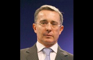Colombia President Alvaro Uribe