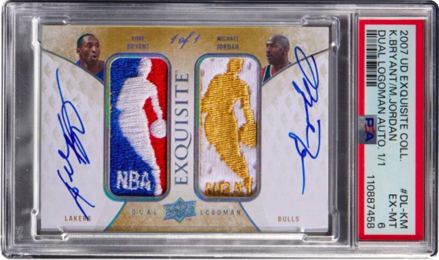 Michael Jordan & Kobe Bryant Card