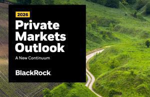 BlackRock Private Markets Outlook 2026: Top 3 Challenges for Private Markets Returns – Exit Environment, Asset Valuations, Interest Rates, Top 3 Sellers Motivation into Secondaries – Liquidity 44%, Portfolio Management 38%, Vehicle Wind Down 12%, Top 5 Private Real Estate – Industrial, Residential, Office, Retail, Self storage, Top 5 Listed Real Estate – Retail, Healthcare / Senior Housing, Residential, Industrial, Data Center, Corporate Credit Market Size – $13 Trillion, Asset-Based Finance (ABF) Market Size – $26 Trillion, 2025 Evergreen Funds NAV $400 Billion, No. of Evergreen Funds 775 BlackRock Private Markets Outlook 2026