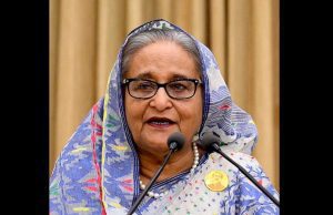 Ex-Bangladesh Prime Minister Sheikh Hasina