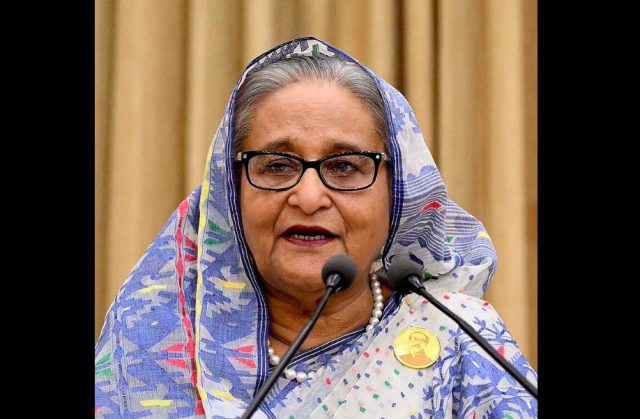 Ex-Bangladesh Prime Minister Sheikh Hasina