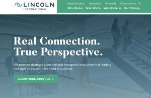 United States Investment Bank Lincoln International NYSE IPO Share Price Increased +12.6% on Day 1 Trading (20/5/26: IPO Price: $20, Closing $22.52) to $2.3 Billion Market Value & Raised $421 Million in IPO, Founded in 1999 as Lincoln Partners by 4 Bankers Jim Lawson, Rob Barr, Ed Hanlon & Eric Malchow Lincoln International
