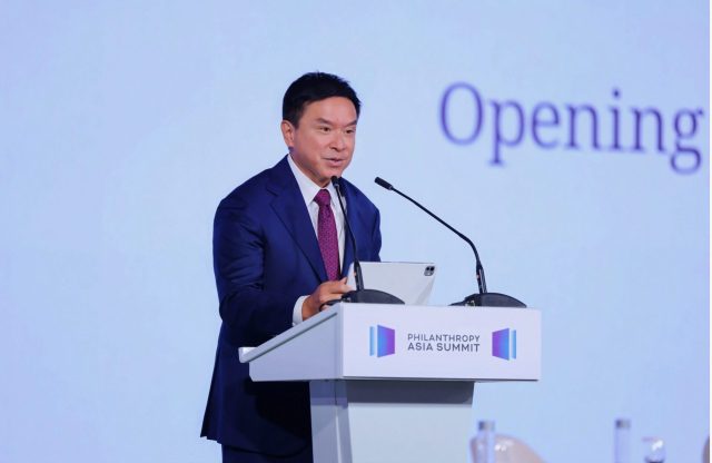 Philanthropy Asia Alliance (PAA) Chairman Edmund Koh