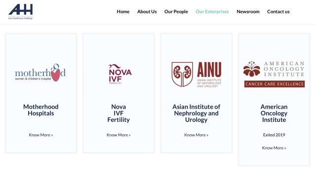 Asia Healthcare Holdings