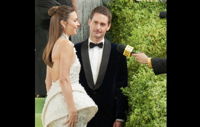 Evan Spiegel & Miranda Kerr